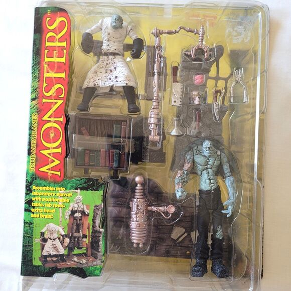 Vintage 1997 McFarlane Monsters Frankenstein Playset (New) - Picture 2 of 11
